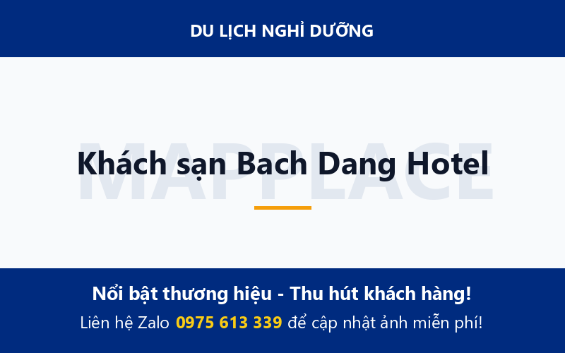 Khách sạn Bach Dang Hotel