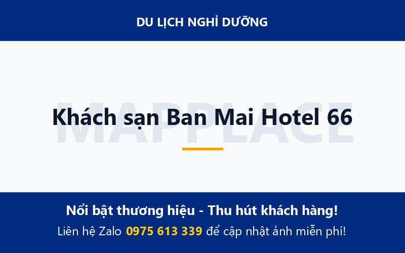 Khách sạn Ban Mai Hotel 66