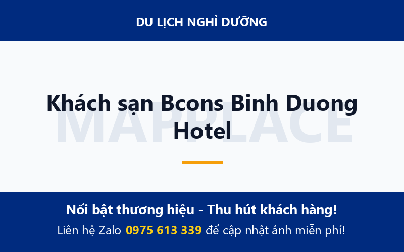 Khách sạn Bcons Binh Duong Hotel