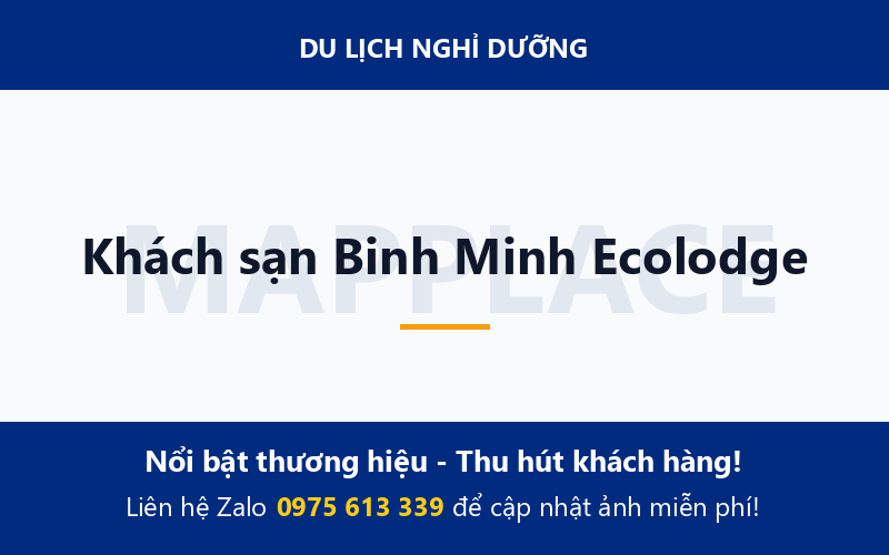 Khách sạn Binh Minh Ecolodge