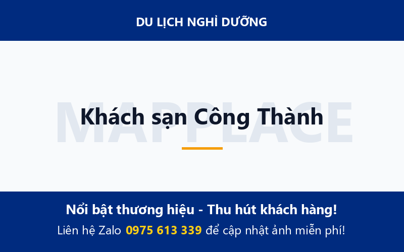 Khách sạn Công Thành