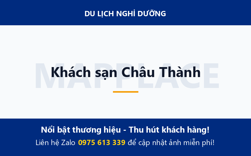 Khách sạn Châu Thành