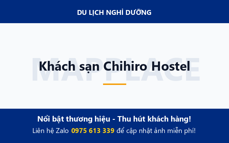 Khách sạn Chihiro Hostel