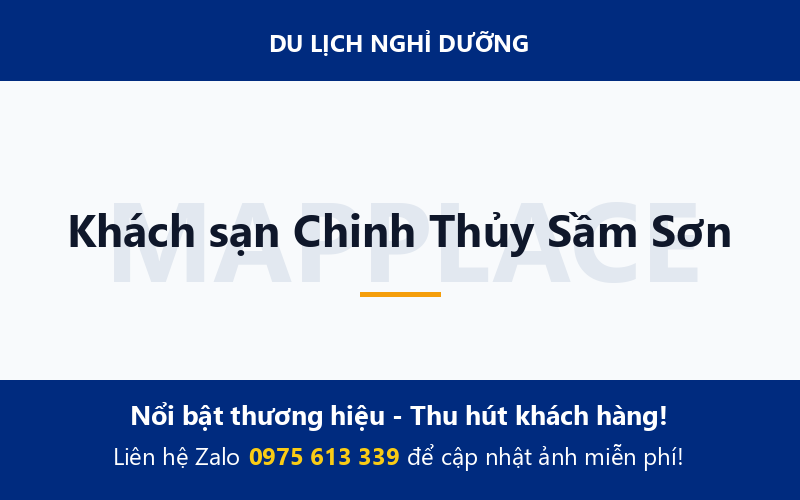 Khách sạn Chinh Thủy Sầm Sơn