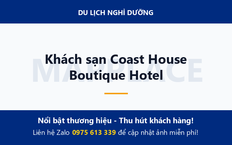 Khách sạn Coast House Boutique Hotel