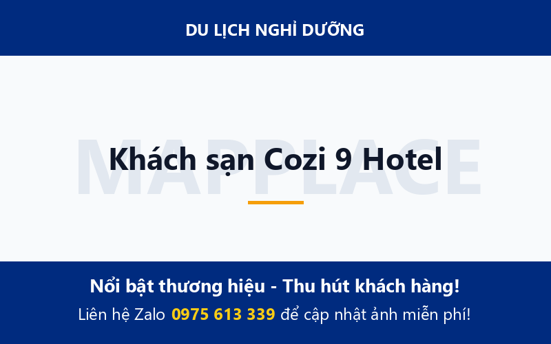 Khách sạn Cozi 9 Hotel