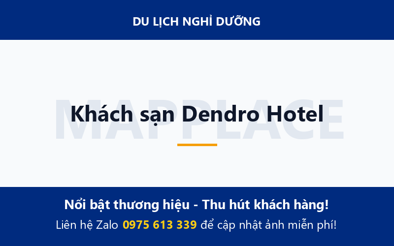 Khách sạn Dendro Hotel