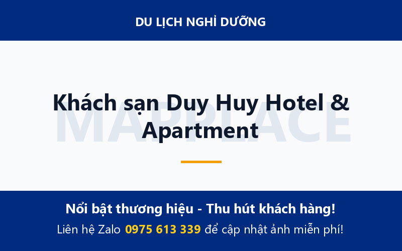 Khách sạn Duy Huy Hotel & Apartment