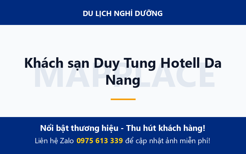 Khách sạn Duy Tung Hotell Da Nang