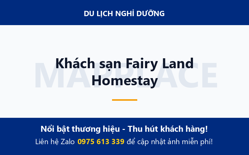 Khách sạn Fairy Land Homestay