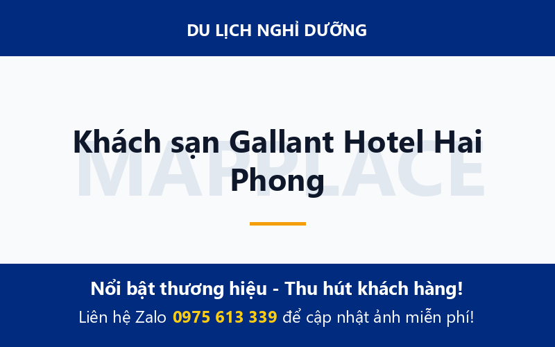 Khách sạn Gallant Hotel Hai Phong