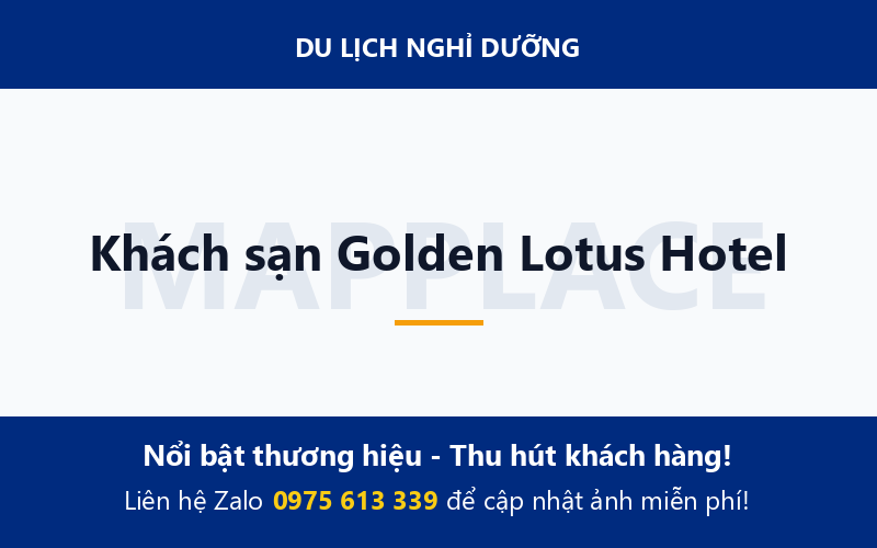Khách sạn Golden Lotus Hotel