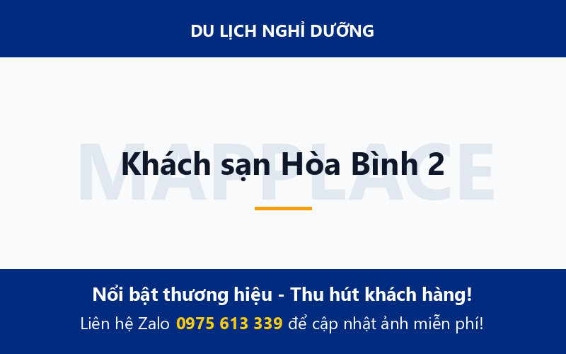 Khách sạn Hòa Bình 2