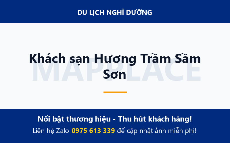 Khách sạn Hương Trầm Sầm Sơn