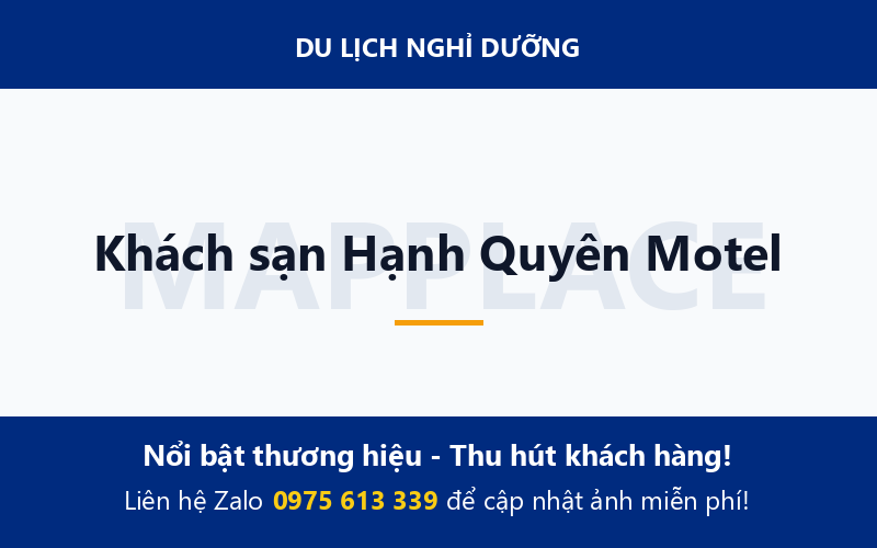 Khách sạn Hạnh Quyên Motel