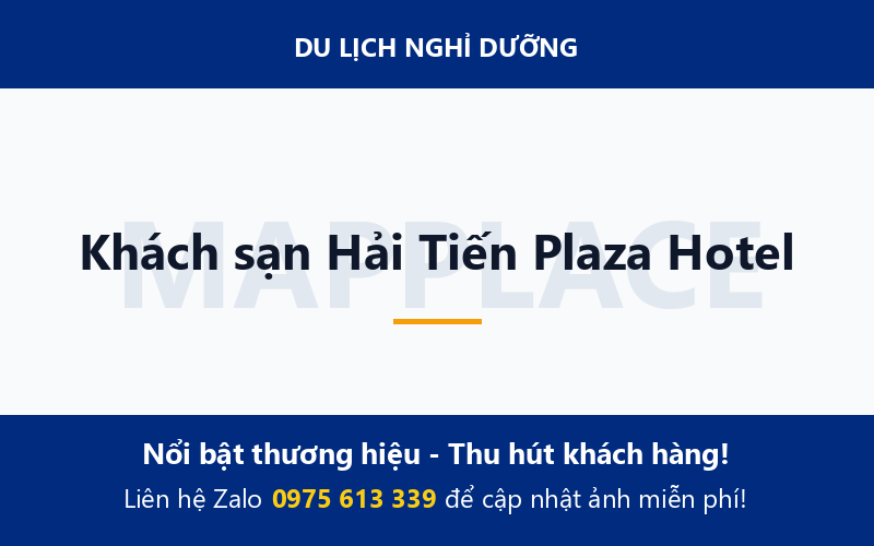 Khách sạn Hải Tiến Plaza Hotel