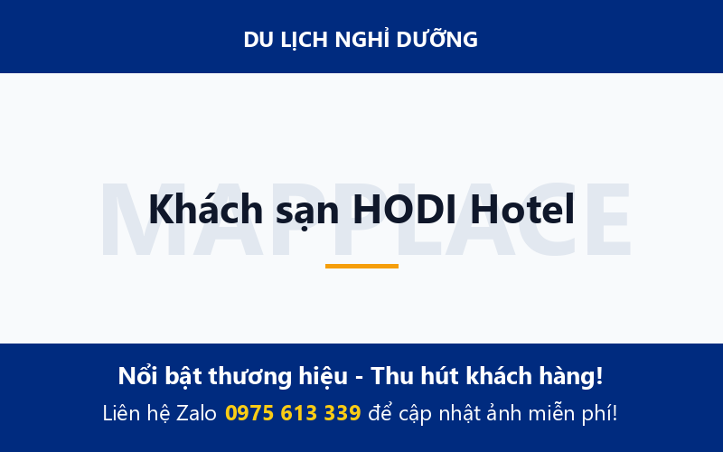 Khách sạn HODI Hotel