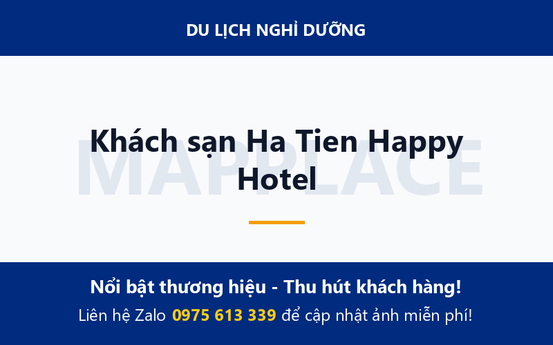 Khách sạn Ha Tien Happy Hotel