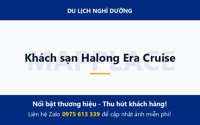 Khách sạn Halong Era Cruise