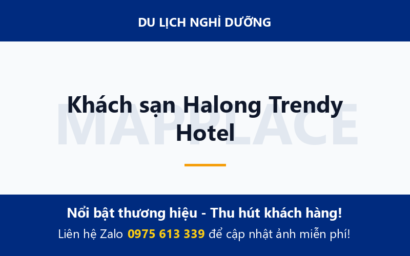 Khách sạn Halong Trendy Hotel