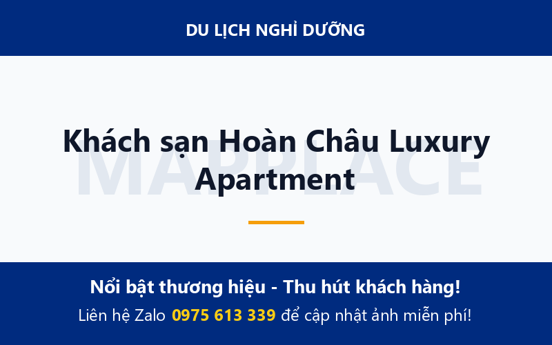 Khách sạn Hoàn Châu Luxury Apartment