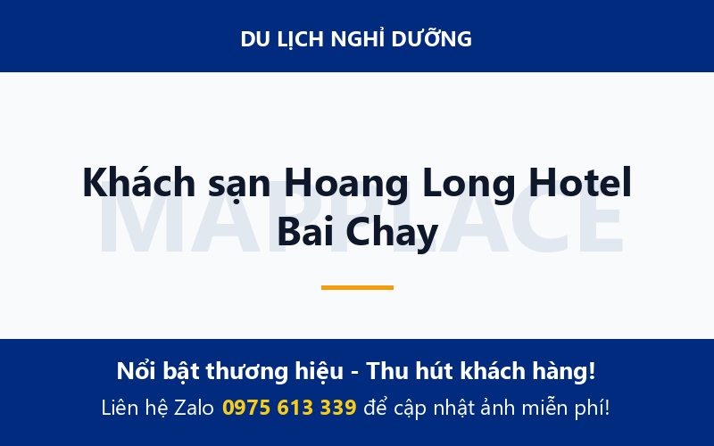 Khách sạn Hoang Long Hotel Bai Chay