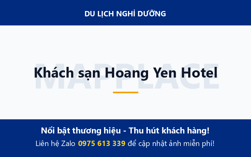 Khách sạn Hoang Yen Hotel