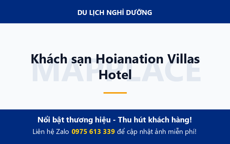 Khách sạn Hoianation Villas Hotel