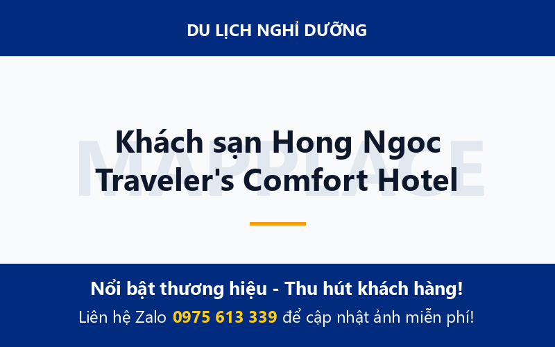 Khách sạn Hong Ngoc Traveler's Comfort Hotel