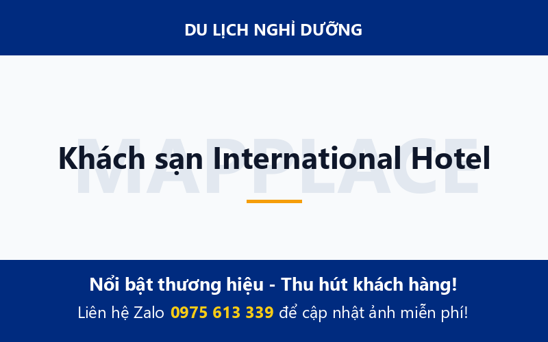 Khách sạn International Hotel