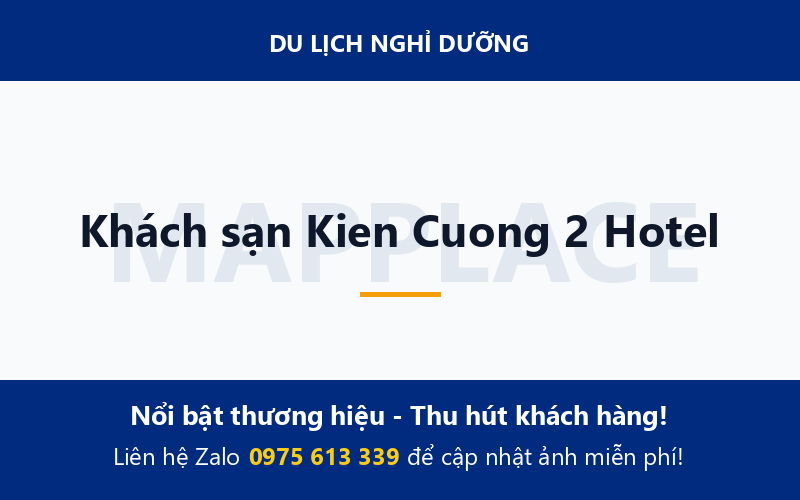 Khách sạn Kien Cuong 2 Hotel