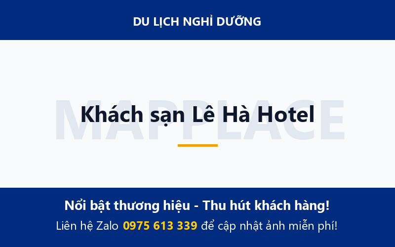Khách sạn Lê Hà Hotel