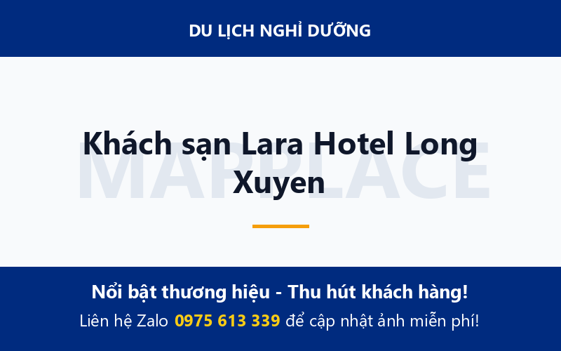 Khách sạn Lara Hotel Long Xuyen