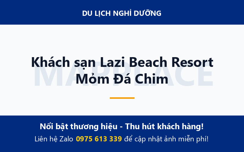 Khách sạn Lazi Beach Resort Mỏm Đá Chim