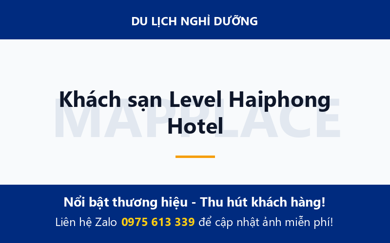 Khách sạn Level Haiphong Hotel