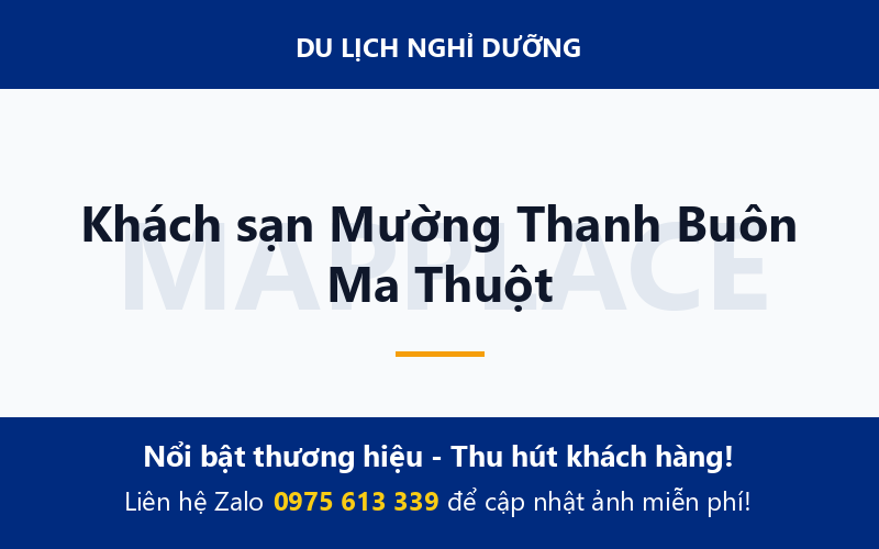 Khách sạn Mường Thanh Buôn Ma Thuột