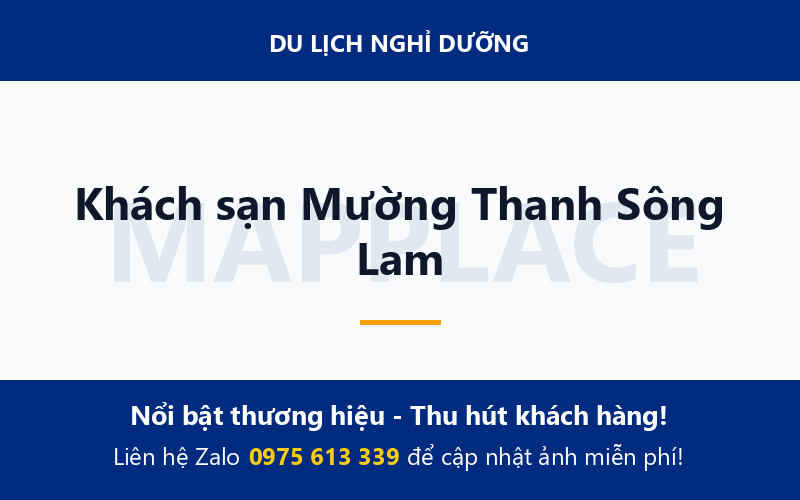 Khách sạn Mường Thanh Sông Lam