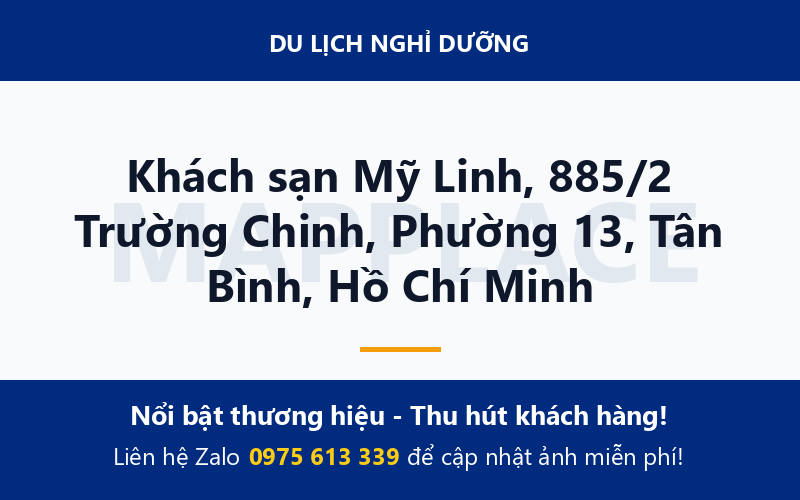 Khách sạn Mỹ Linh, 885/2 Trường Chinh, Phường 13, Tân Bình, Hồ Chí Minh