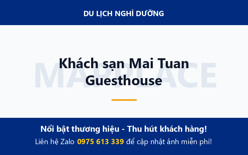 Khách sạn Mai Tuan Guesthouse