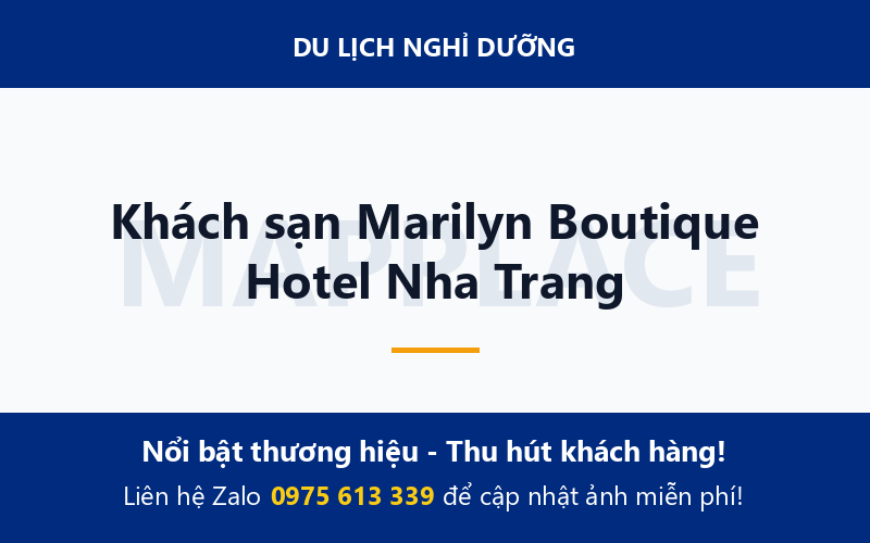 Khách sạn Marilyn Boutique Hotel Nha Trang
