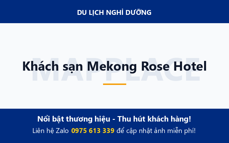 Khách sạn Mekong Rose Hotel