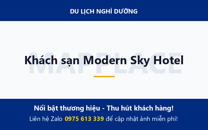 Khách sạn Modern Sky Hotel