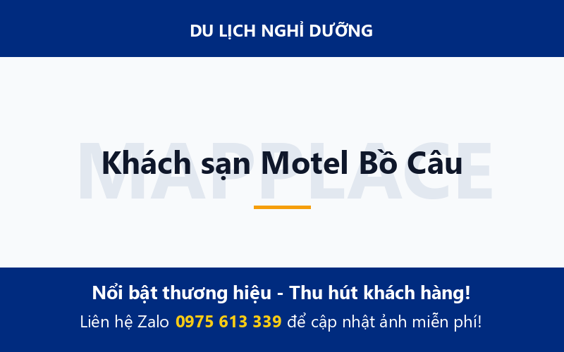Khách sạn Motel Bồ Câu
