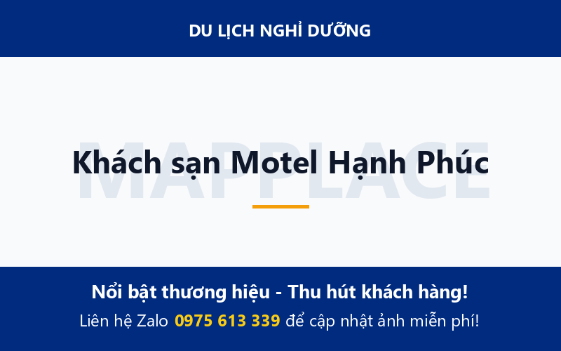 Khách sạn Motel Hạnh Phúc
