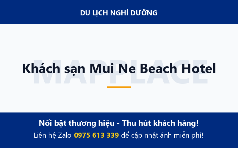 Khách sạn Mui Ne Beach Hotel