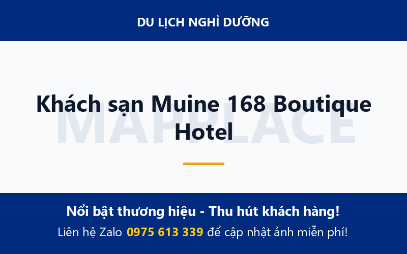 Khách sạn Muine 168 Boutique Hotel