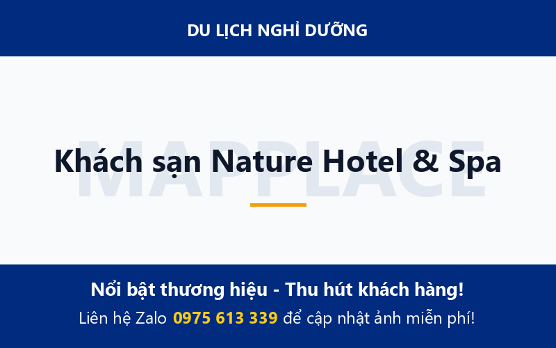 Khách sạn Nature Hotel & Spa