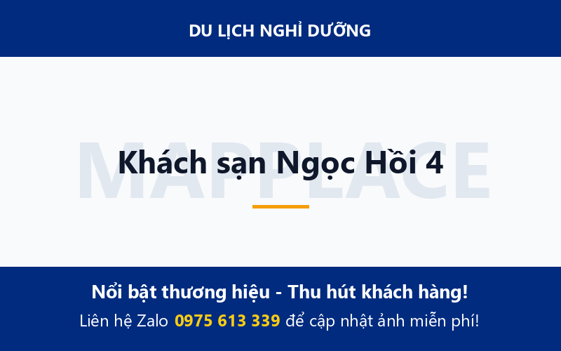 Khách sạn Ngọc Hồi 4