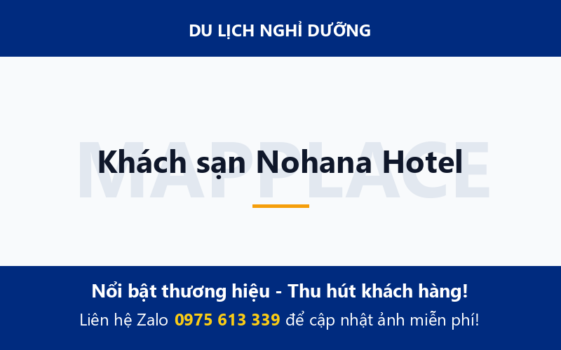 Khách sạn Nohana Hotel