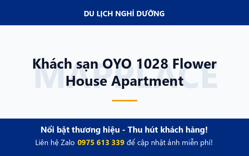 Khách sạn OYO 1028 Flower House Apartment